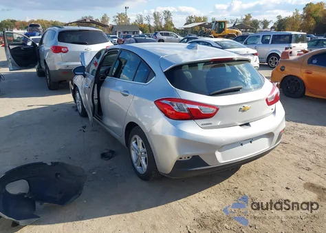 2017 Chevrolet Cruze Lt Auto from USA, damaged, VIN 3G1BE6SM0HS573281